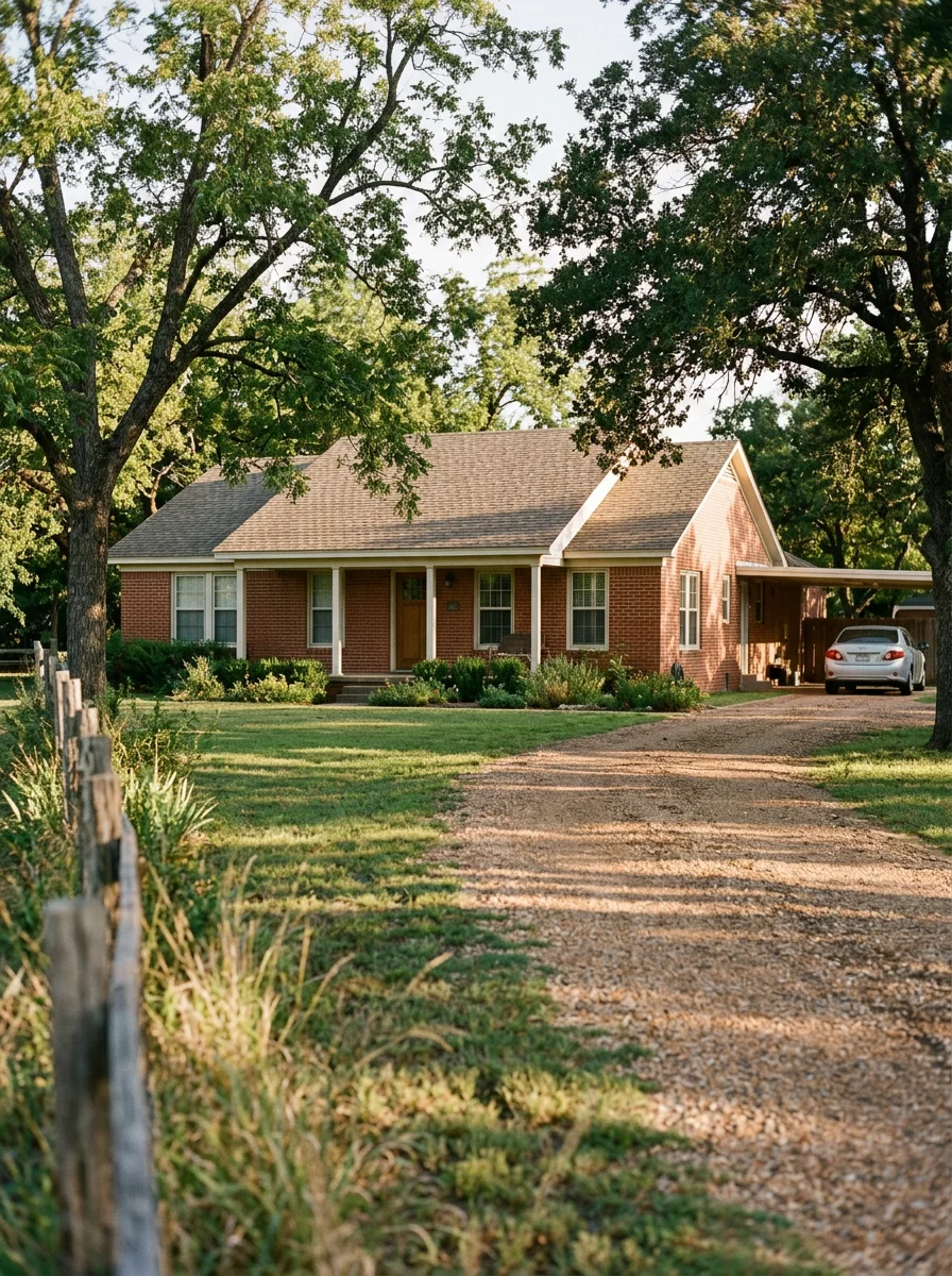 Eastland residential property with established landscaping and traditional home architecture.